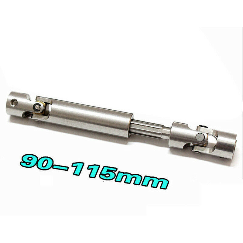 2pcs Scx10 Steel Universal Drive Shaft With Cvd 90-115mm For 1/10 Scale Mod Y2F1