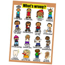 Illness~Kids Fun Early Learning Educational Preschool Poster Charts