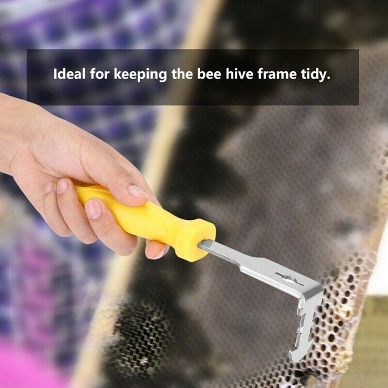 2X(Bee Hive Scraper Frame Cleaning Tool Beekeeper Cleaning Tools Beekeeping