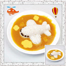 Cartoon Plane Sushi Maker Rice Roll Mold Kitchen DIY Rice Ball Bento Mould