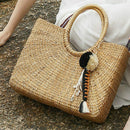 Bohemian Jewelry Shell Hair Ball Keychain With Tassel Bag Accessories Bag H J1Z3