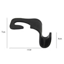 Universal Car Seat Back Headrest Hanger Holder Hook for Bag Purse Cloth A