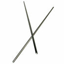22.5 cm Korean styles Chinese chopsticks luxury stainless metal steel Reu M9R0