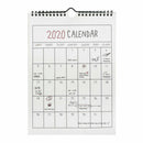 2020 Calendar Hanging Hand Painted Calendar Monthly Calendar Wall Schedule N3N7