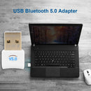 Bluetooth 5.0 Audio Receiver Transmitter Wireless USB Adapter for Laptop PC A