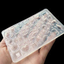 2pcs Multi Shape Mini Silicone Jewelry Earring Necklace Pendant Making Mold F7W1