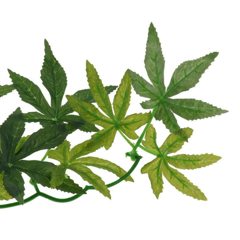 Pack of 2 Jungle Vines Flexible Pet Habitat Decor for Lizards, Frogs and Other