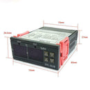STC-3028 AC110-220V Dual LCD Temperature Humidity Controller Thermostat G1A4