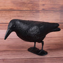 black plastic hunt crow decoys garden bird deter scarecrow mice pest control ME