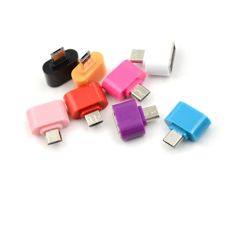3pcs Micro USB Male to USB 2.0 Adapter OTG Converters For Android Tablet PhoneM&