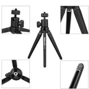 Mini KT-50 High Bearing Desktop Bracket Tabletop Tripod Support with Ball Head