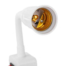 E27 Plug Lamp Base Adjustable Rotary LED Light Bulb Socket Holder Adapter