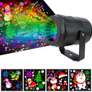 Christmas Snowflake Light Projector, Outdoor Waterproof Moving Patterns Rotating