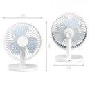 Mini Usb Desk Fan Portable Ultra-Quiet Creative Home Office Abs Electric Fa