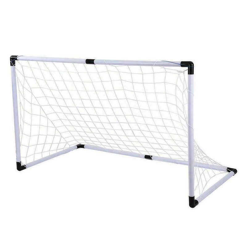 Children's Kid's Junior Football Goal Soccer Set with and Pump Ball Q4A7
