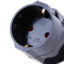 Travel adapter England plug Germany socketB Cy