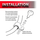 Universal Steering Wheel Spinner Heavy Duty Car /Truck Handle Suicide Power R2J5