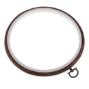 2Pcs Wooden Embroidery Hoop Ring Cross Stitch Circle Frame Sewing Craft Tool