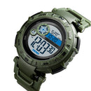 Skmei Digital Watch Men'S Outdoor Sports Watch 50 Meters Waterproof Watch 1