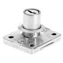 Hardware Steel Drawer Lock Desk Wardrobe Furniture Cabinet Locker w/2 Keys