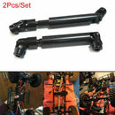 2Pcs Steel CVD Universal Joint Drive Shaft for 1/10 RC Rock Crawler Car Axi