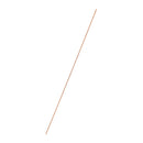 1Pc 99.9% Pure Copper Metal Rods Cylinder Length 50cm, Diameter 4mm