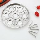 Steamer Rack Egg Vegetable Pressure Cooker Steam Rack, Stainless Steel 8cm