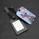 Butterfly Tower Luggage Boarding Pass DIY Diamond Painting Special Shape