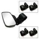 Automotive Utv Rear View Mirrors Shockproof Side Mirror Accessories 1.75 In