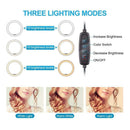 10'' LED Ring Light with Mini Tripod Phone Holder With Tripod and Remote