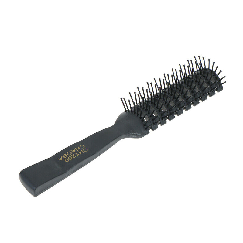 Anti-Static Brush Barber Hairdressing Beauty Styling Tool Plastic Massage Com Gw