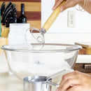Stainless Steel Dutch Style bread dough whisk for pastry pizza mixer hook MO