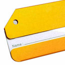 4-X. Luggage Tag nameplate luggage tag concealed Address H2H2 Metal W2R6 S4 W0P2