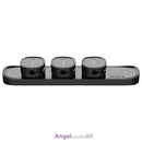 Baseus Peas Magnetic Cable Clip Organizer Clamp Desktop Management(Black)