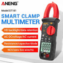 Digital Clamp Meter Handheld Multimeter RMS AC / DC Mini Resistanc Perfect