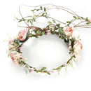 Women's Boho Flower Floral Hairband Headband Crown Party Bride Wedding Beach BX