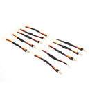 10pcs/kit 3 PIN PC Fan Speed Noise Reduce Extension Resistor Cable 12cm/4.7" A