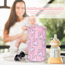 Baby Nursing Bottle Cover Warmer Heater USB Travel Cup Insulated Bag (D) A