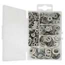 660 Pcs/Set M3 M4 M5 M6 M8 M10 Washer Spacers Stainless Steel Flat Washer P
