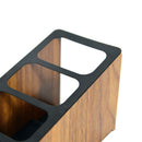Organizer Four Grid Storage Box Stand Home Desktop Remote Control Holder Wo Y3R7