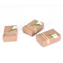 Retro Kraft Paper Jewelry Box Ring Necklace Earrings Jewelry Gift Case Elega JR