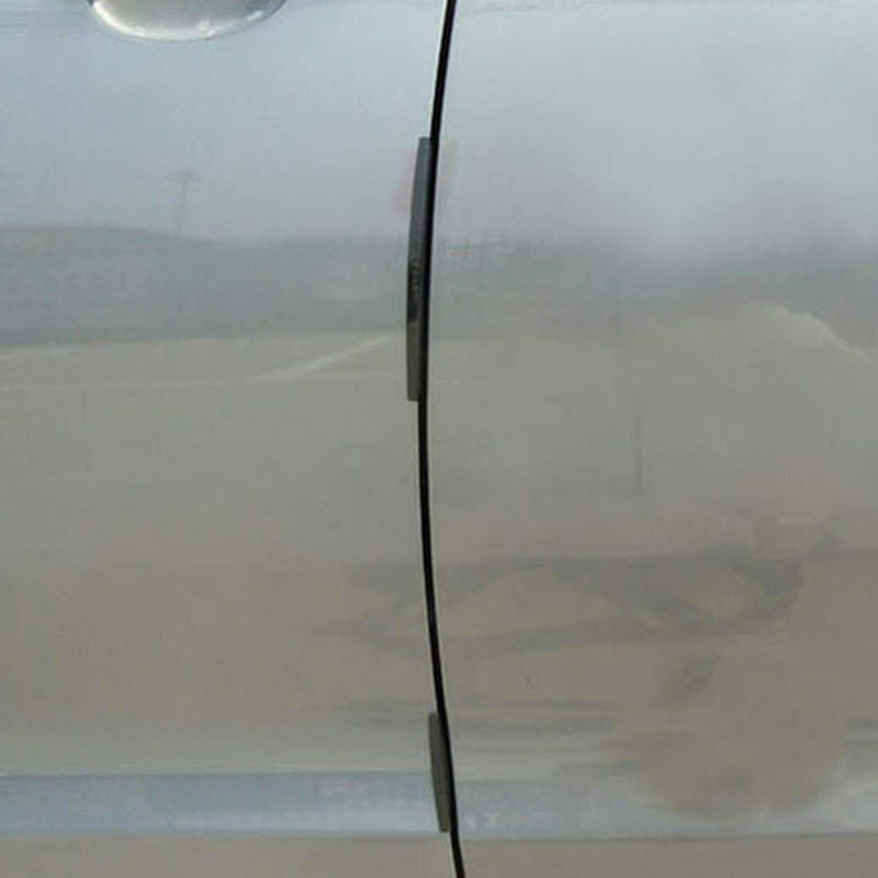 8pcs Car Door Edge Guards Trim Moldings Protection Strip Scratch Protector Set