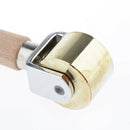 Leathercraft Wooden Handle Leather Press Edge Roller Steel Roll 25mm