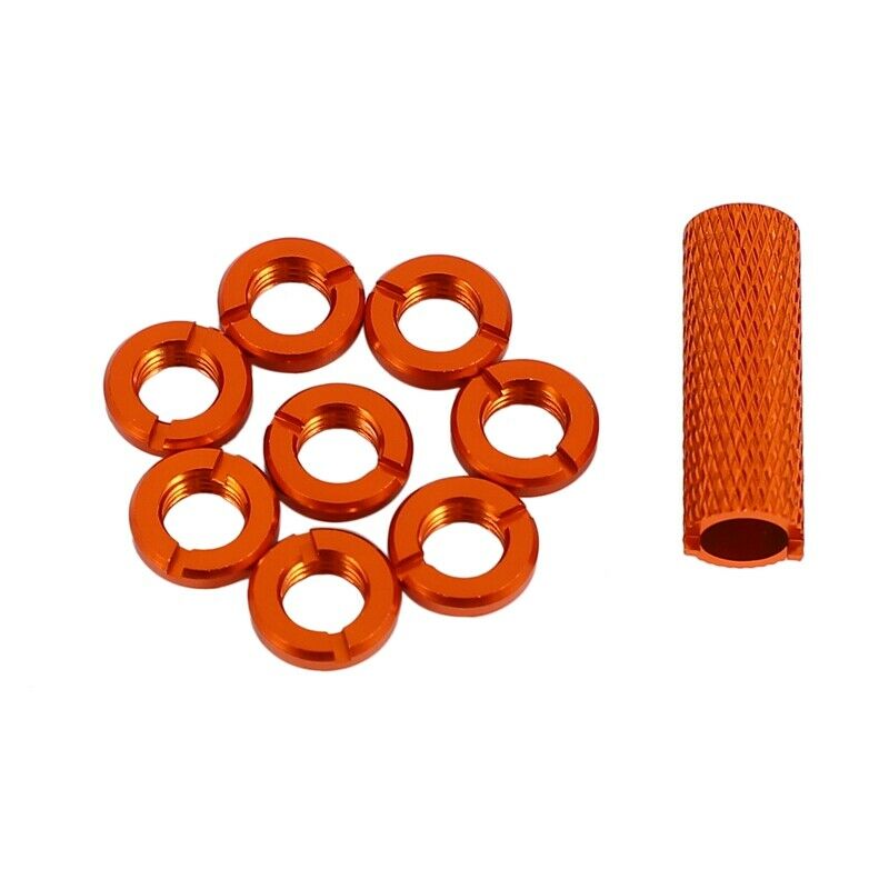 1Pcs Spektrum Remote Control Toggle Switch and 8Pcs Aluminum Alloy Nut AccesL6Z6