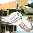 Quadrangle Sun Shade Sail Stainless Steel Hardware Installation Kit L1F1