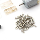 Mini Wind Car 130 Brush Robot for Arduino Children Educational DIY Car Kits LJ