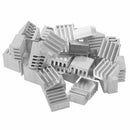 50pcs 9*9*5mm Mini Aluminium Heatsink For IC LED Chipset RAM A8F8