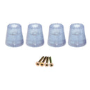 4pcs Anti-slip Table Leg Pad Furniture Risers Lifts Chair Stool Rubber Bumper