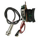 Under Saddle Piezo Pickup Onboard Preamp System for Acoustic Guitar