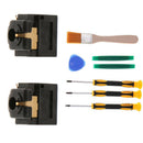 2PCS 3.5mm Jack Headphone Parts +Screwdriver Kit for Xbox One Controller